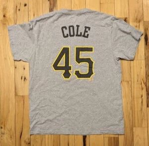 Gerrit Cole T shirt Pittsburgh Pirates *Genuine MLB* Merch Large 90% Cotton - Picture 1 of 5
