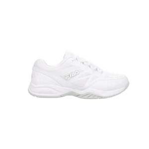 Fila Axilus Lace Up Tennis Youth Boys White Sneakers Athletic Shoes 3TM00597-10 - Picture 1 of 5