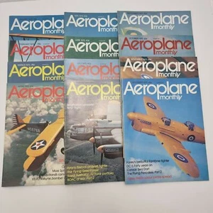 Aeroplane Monthly Magazine Complete Year JAN-DEC 1975 -12 Monthly Issues Flight - Picture 1 of 9