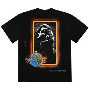 Camiseta Travis Scott Astro Portrait 2020 negra (CJFN-SS15) para hombre talla pequeña - Imagen 1 de 2