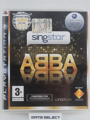 Singstar Abba Karaoke sony PS3 PLAYSTATION 3 Pal Eng - Original Komplette - Bild 1 von 4