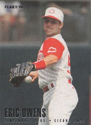 1996 Fleer #348 Eric Owens - Image 1 of 2