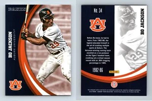 Bo Jackson #34 Auburn Tigers Collegiate 2016 Panini Trading Card - Picture 1 of 1