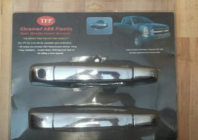 NUEVO CROMO SS 2 PUERTAS MANIJA INSERTOS TFP 202KE CHEVY SILVERADO GMC SIERRA 07-12 Foto 1 de 4