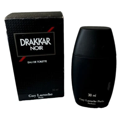 GUY LAROCHE COSMAIR DRAKKAR NOIR 30 ML 1 OZ VINTAGE EDT SPLASH CAJA ORIGINAL Foto 1 de 4