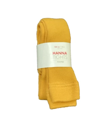 Hanna Gold Footed Tights Size 4 NWT - Image 1 of 2