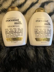 OGX Shampoo & Conditioner Set Coconut Milk Protein Hair Repair Styling - Picture 1 of 2