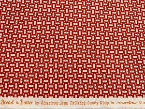 Cotton Fabric 30s Repro BREAD n BUTTER Floral AMERICAN JANE Sandy Klop MODA FQ - Picture 1 of 3