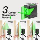 Measure Instrument Laser Level Kit Green Laser 2 Lines 3D Cross Line