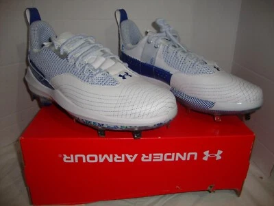 Men's Under Armour 3025582-4010Harper 7 Low Elite ST Baseball Cleats Size 11.5 - Image 1 of 4