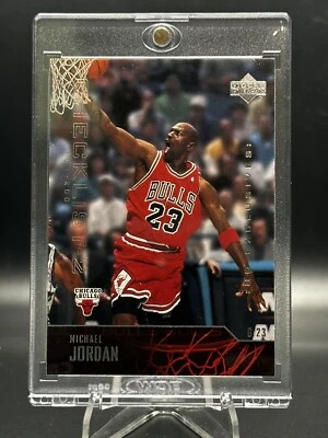 2003 Upper Deck, Checklist #299, Michael Jordan UD Exclusive Chicago Bulls - Image 1 of 4