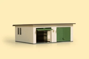 11456 Auhagen HO doppio garage kit di montaggio scala 1:87 - Imagen 1 de 4