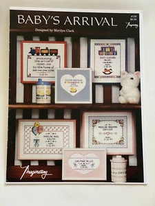 Imaginating Booklet #130 Baby’s Arrival Cross Stitch Patterns - Picture 1 of 2