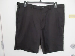 Haggar Mens Size 40 Black Shorts - Picture 1 of 2