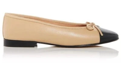 Jeffrey Campbell Arabesque плоскостях натуральной черной кожи 7 $145 - Изображение 1 из 4