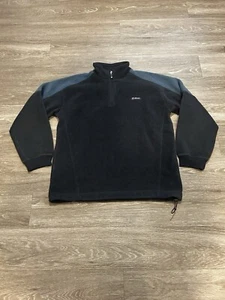 Ellesse Jacket Adult M Blue Fleece 1/4 Zip Logo Hiking Outdoors Casual Mens - Picture 1 of 8