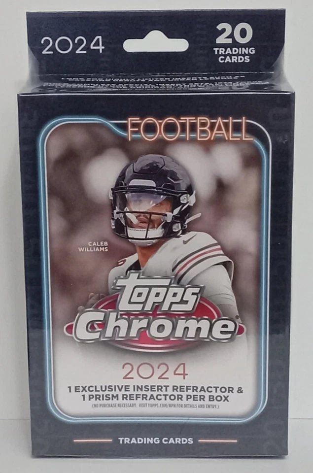 2024 Topps Chrome Football Hanger Box -
