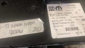 2013-2021 Nissan NV200 body control module computer P68457680AB - Picture 1 of 4