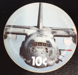KL# M136    2nd  Print  2A10  10 cents AAFES  Pogs from 2003 printing Very Fine - Picture 1 of 2