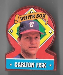 1991 Topps Stand-Ups (Color no Candy) - CHICAGO WHITE SOX  Carlton Fisk