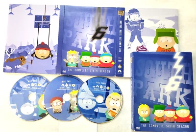 DVD South Park the Complete Sixth Season (Cleaned /teste) Adult Cartoon - Image 1 of 4