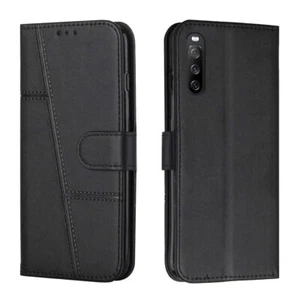 Etui na Sony Xperia 10 III Case Ochrona Komórka Cover Pokrowiec Etui Bumper Wallet - Zdjęcie 1 z 43