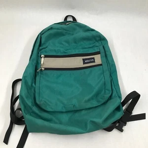 Vintage Kelty Soft Pack Backpack Green Blue Daypack Hiking Bag See Description - Picture 1 of 9