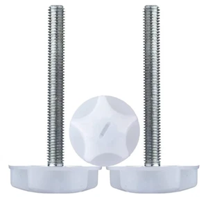 M8 HEADBOARD BOLTS SCREWS WITH FIXED WASHERS FIXINGS 90MM PACK OF 2/4/6/8/10 - Picture 1 of 6