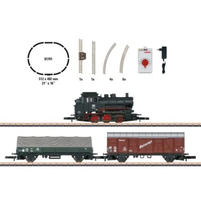 Märklin 81701 Modelleisenbahn Startpackung "Güterzug" Z + Neu - Bild 1 von 3