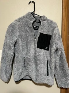 Boys Hurley Gray Hoodie - Picture 1 of 3