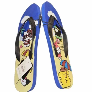 Hello Kitty and Friends Men's Beach Flip-flops Rubber Sandals Printed Size 13 - Picture 1 of 10