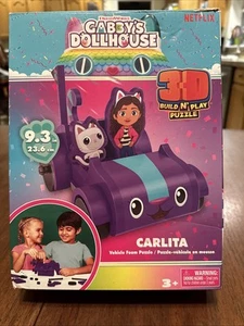 Gabbys Dollhouse 3-D Build N' Play Puzzle Sealed - Picture 1 of 5