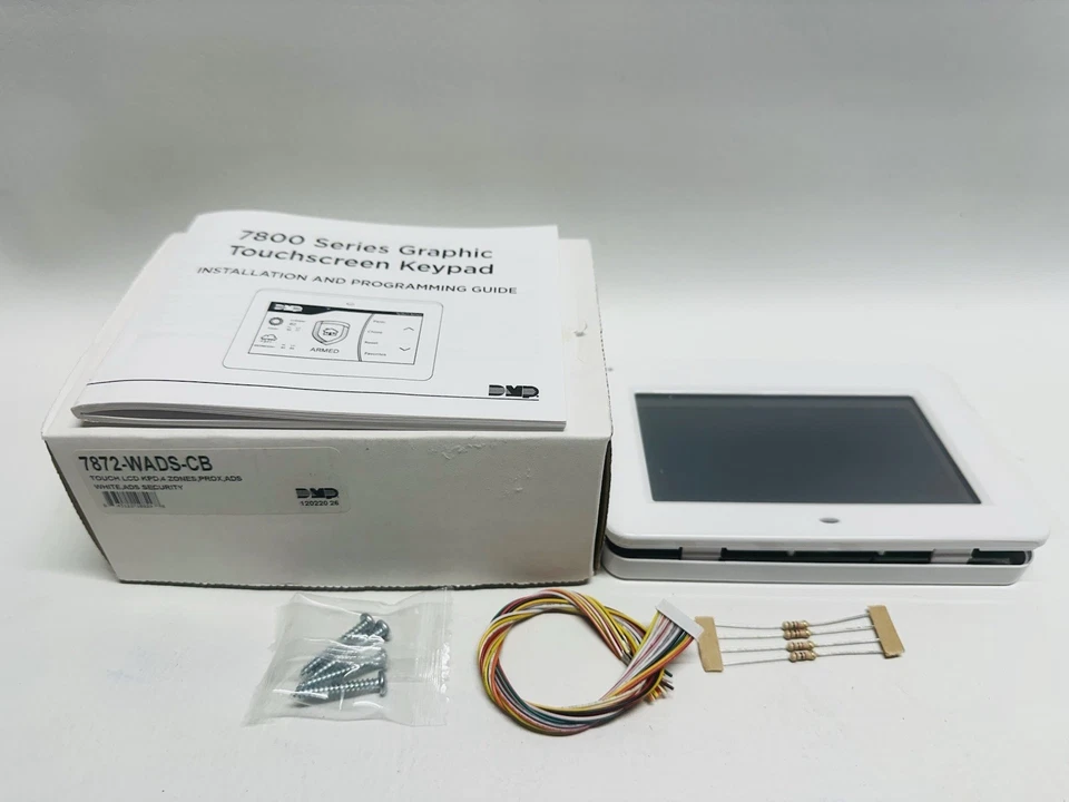 NUEVO DMP 7872-WADS-CB TÁCTIL LCD Teclado 4 Zonas Blanco Foto 1 de 1
