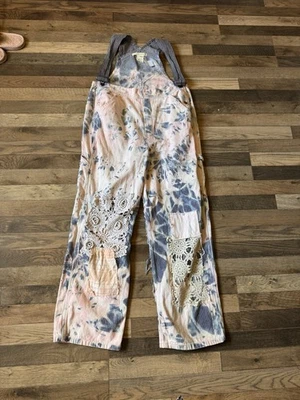 Free People X Tricia Fix Overalls, Size XS , One Of A Kind - Image 1 of 4