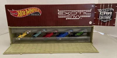 Juego de 5 autos Mattel 2021 Hot Wheels Premium Exotic Envy en caja *NUEVO* HFF42-LA10 Foto 1 de 4