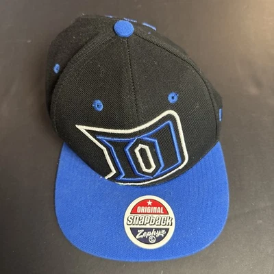 VINTAGE Y2K Duke Blue Devils Hat Mens One Size Wool Blend Black Blue Zephyr - Image 1 of 4