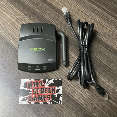 Adaptador inalámbrico de red de banda ancha original XBOX MN-740 -- sin probar Foto 1 de 4