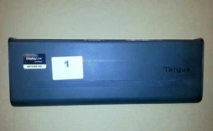 Targus USB 3.0 SuperSpeed Dual Video Docking Station (ACP71USZ) with 9 plugs - Picture 1 of 6