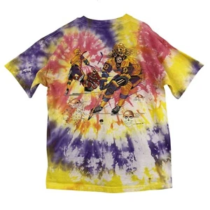 Original Activewear Bone Man Shirt Herren XL Tie-Dye Skeleton Hockey Vintage 1997 - Bild 1 von 10