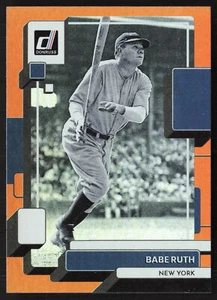 Babe Ruth 2022 Donruss Holo Orange #229 New York Yankees - Picture 1 of 2