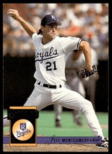1994 Donruss Baseball Card Jeff Montgomery Kansas City Royals #362