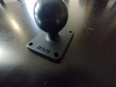 RAM Mount Aluminum Rectangular Plate 2x2.5 inches 1 inch - Image 1 of 2