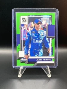 Jimmie Johnson 2023 Panini Chronicles Donruss Racing GREEN #34 Parallel - Picture 1 of 2