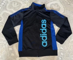 adidas track jacket Youth 8/10 Full Zip - Picture 1 of 5