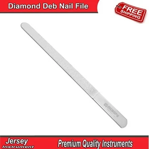 Quiropráctico Diamante Deb Lima de Uñas Cómoda de Pies Manicura Pedicura Instrumentos - Imagen 1 de 4