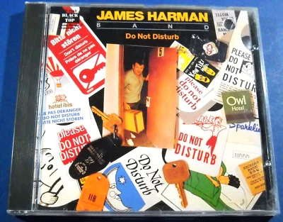 JAMES HARMAN BAND Do Not Disturb CD OOP Blues Black Top 1991 NM Foto 1 de 2