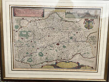 TAVERNIER Carte Ancienne XVIIe Diocèse d’Alby Occitanie Albi Rare Très Bel État
