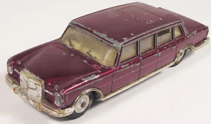 CORGI TOYS MERCEDES-BENZ 600 PULLMAN GROSSER LIMOUSINE VINTAGE GT BRITAIN BPR - Picture 1 of 5