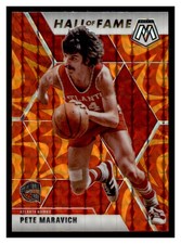 2019-20 Panini Mosaic Orange Ice HALL of FAME PETE MARAVICH #295