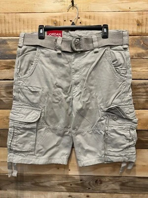 Pantalones cortos Jordan Craig cargo gris claro para hombre (4300) D3 (A472T) Foto 1 de 3